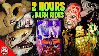 2 HOURS of SCARY Dark Rides - Animatronics, Submechanophobia & More