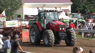 MF 7490 pulling St-Samuel 2015 part2/3 Olivier Lavertu