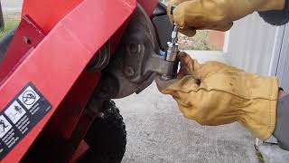 DRPower Stump Grinder Teeth Rotation