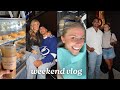 WEEKEND VLOG: composite bonding, hockey game, birthday celebrations, protein pancakes & workouts