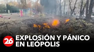 Ataques aéreos en Leópolis ocasionan cortes de electricidad