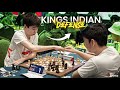 Wrecking the King's Indian feat. Illegal move - FM Daniyal v Asman | 26th Asian Youth Blitz U-16