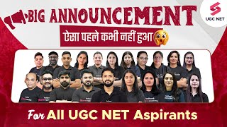 🚨 BIG Announcement for all UGC NET Aspirants | Freedom to Clear UGC NET 🏆 #SuccesskaGantantra🚀📚