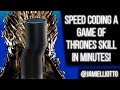 [Alexa Dev] Speed coding a Game of Thrones skill in minutes!