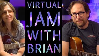 Virtual Jam with Brian at Active Melody! Guitar teacher/student call and response jam