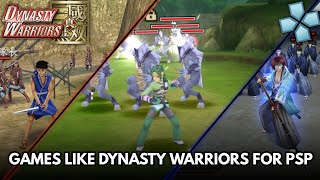 Games like Dynasty Warriors for PSP