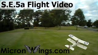 Blasa-Craft S.E.5a Flight Video