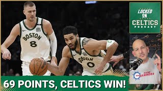 Jayson Tatum, Kristaps Porzingis power Boston Celtics win over Washington, Brad Stevens talks trades