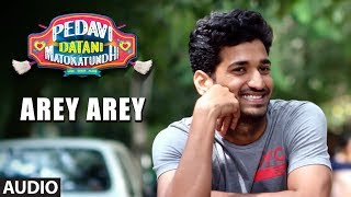 Arey Arey Full Audio Song || Pedavi Datani Matokatundhi || New Telugu Movie 2018