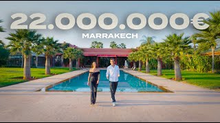 Visite d'une Villa à Marrakech de 22.000.000€