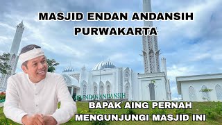 WOW‼️MENGUNJUNGI  MASJID MEGAH DI TENGAH PERBUKITAN PURWAKARATA MASJID ENDAN ANDANSIH