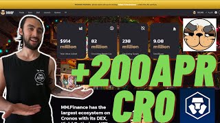 The Only Place I'm Staking My Crypto.com for +200% APR! How To Stake CRO on MM Finance 2022 | EASY!