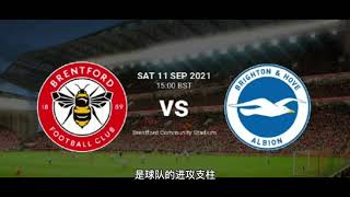 布伦特福德vs布莱顿#英超足球联赛2021-22#Brighton vs Brentford#Premier League