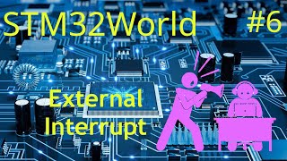 How to use External Interrupts - STM32 Tutorial #6