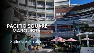 [4K] Maroubra Walk Pacific Square -Sydney, Australia