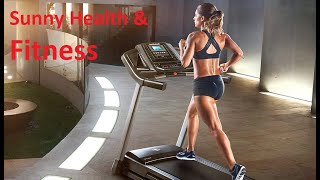Sunny Health & Fitness Portable  Smart Treadmill