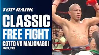 Miguel Cotto DESTROYS Paulie Malignaggi At Madison Square Garden | BIRTHDAY FREE FIGHT