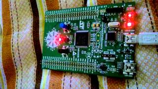 STM32f3discovery randomLed