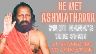 Pilot Baba Met Ashwathama | Pilot Baba's True Story | AI Generated 3D Animation