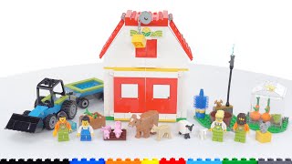 LEGO City Barn & Farm Animals review! New baby animals, underrated but overpriced! #NotSponsored