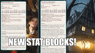 New 2024 Monster Stat Blocks Revealed So Far | Nerd Immersion