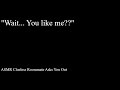 ASMR Jealous Shy Roommate Asks You Out (Wholesome)