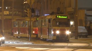 Tramvaje/Trams Praha (Pražská Tržnice)