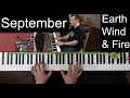 Earth, Wind & Fire - September (cover on piano)