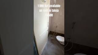 1 BHK flat available in Anand Sagar taloja phase 2 rent 6500 deposit 25k contact no 7045304644