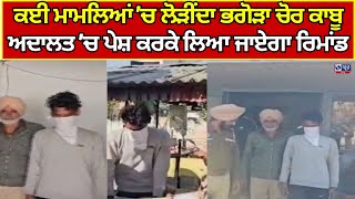 Gurdaspur | ਕਈ ਮਾਮਲਿਆਂ 'ਚ ਲੋੜੀਂਦਾ ਭਗੋੜਾ ਚੋਰ ਕਾਬੂ | India News Punjab