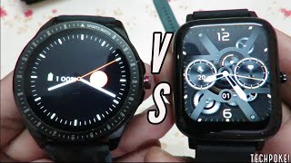 🔥Tagg Verve plus vs Boat watch flash |1.69" vs 1.3" display Best accuracy🤔  Fitness watch  #Techpoke