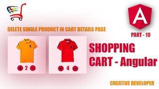 Angular Shopping Cart Part 10 || Shopping Cart || Angular || Angular Tutorial || Cart || Add To Cart