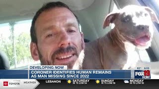 Coroner IDs human remains as missing Brown County man