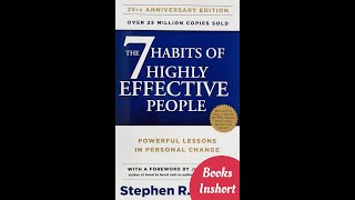 The 7 Habits of Highly Effective People Audiobook summery - Stephen R. Covey