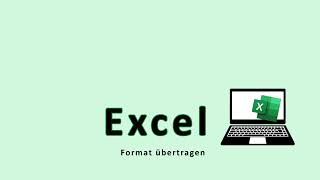 Excel Format übertragen