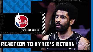 Reaction to Kyrie Irving’s return to the Brooklyn Nets | NBA on ESPN