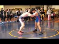 jovany zuniga of fenton high school r v. caden vanik of dawg house wrestling b 176 187