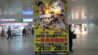 阪神タイガース　2019　公式チケット一斉販売開始！！