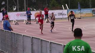 【Para Athletics】T11-13 men U17 100m TR②/2 (-0.4) : 2019 WPA Junior Champ Nottwil