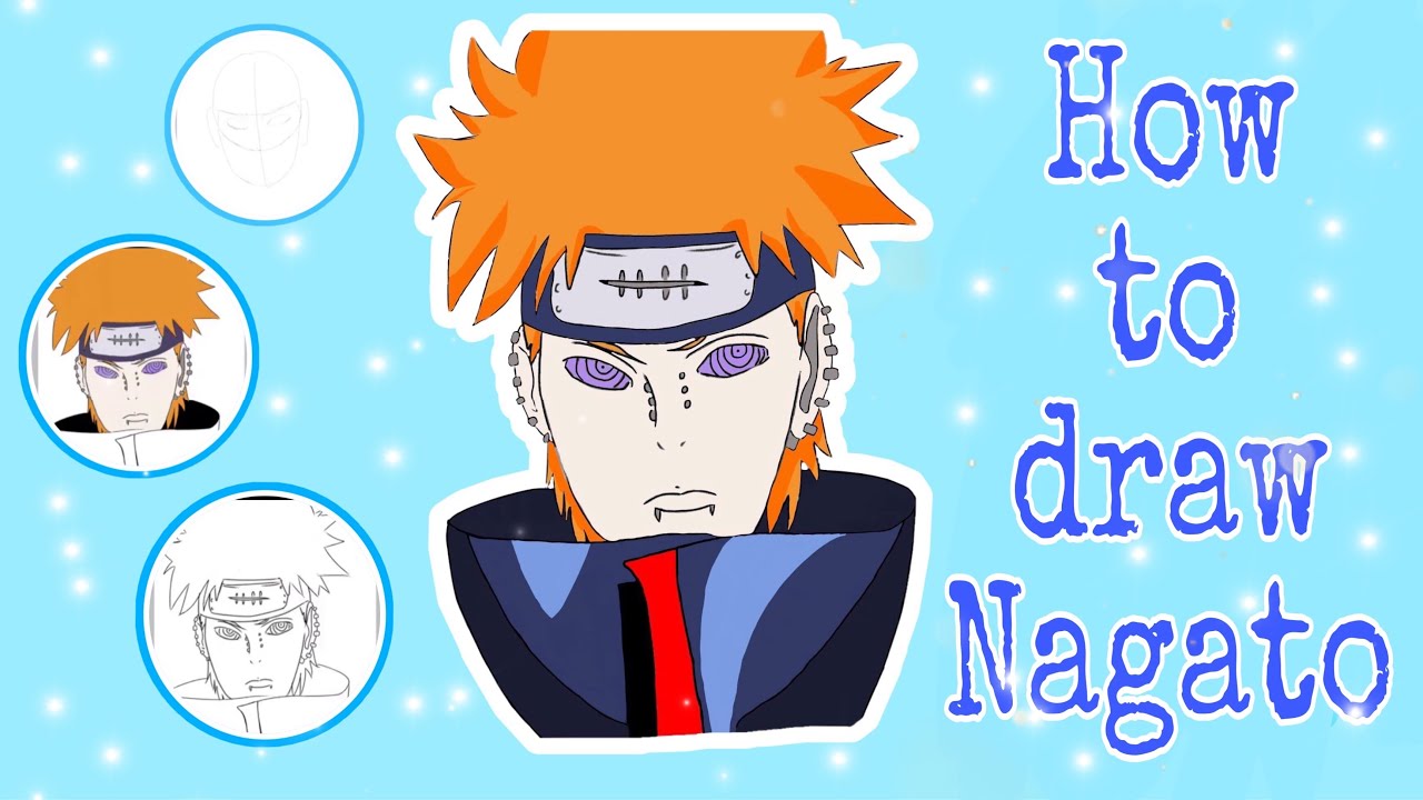 How To Draw Nagato [Naruto] - YouTube