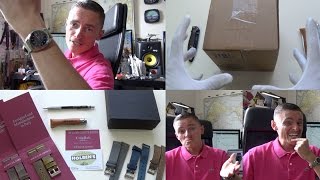 Channel Announcements - ColaReb The Best Affordable Luxury Leather Straps +Surprise Watch Unboxing!