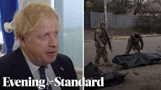 Ukraine: Actions of Russian forces 'doesn't look far short of genocide' says Boris Johnson