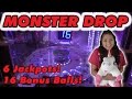 MONSTER DROP 6 Jackpots, 16 Bonus balls! - Arcade Ticket Game