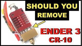 Creality Ender 3 Hot End Heat Creep - Remove Those Screws......Maybe?