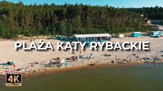 Plaża Kąty Rybackie | Lato 2022 | LECE W MIASTO™ [4k]