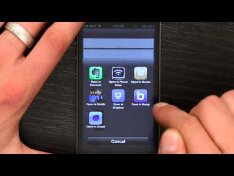 How to Save a PDF File to an iPhone : Tech Yeah! How to Save a PDF File to an iPhone : Tech Yeah!