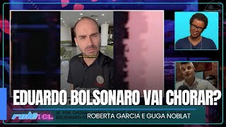 Eduardo Bolsonaro chora ao ser intimado a depor após ofender delegado da PF