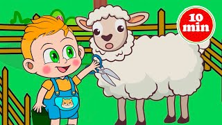 Mary Had A Little Lamb | Old MacDonald Had Baa Baa Black Sheep | More Nursery Rhymes & Kids Songs