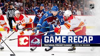 Flames @ Avalanche 12/11 | NHL Highlights 2023