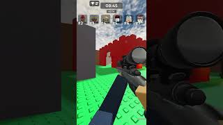 Roblox Gunfight Arena | Double No Scope on The Same Guy!! #shorts #gunfightarena #roblox